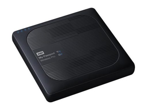 WD My Passport Wireless Pro WDBP2P0020BBK - network drive - 2 TB WDBP2P0020BBK-NESN