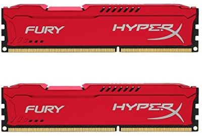 HyperX FURY - DDR3 - 8 GB: 2 x 4 GB - DIMM 240-pin - unbuffered HX316C10FRK2/8