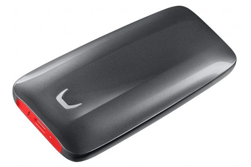 Samsung Portable SSD X5 MU-PB2T0B - solid state drive - 2 TB - Thunderbolt MU-PB2T0B/AM