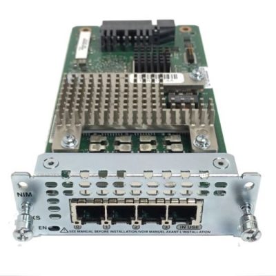 Cisco NIM-4-10GE-SFPP,4prtNIM10GEFibrforvEdge-5000 NIM-4-10GE-SFPP=