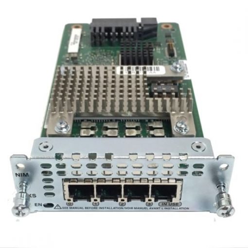 Cisco NIM-4-10GE-SFPP,4prtNIM10GEFibrforvEdge-5000 NIM-4-10GE-SFPP=