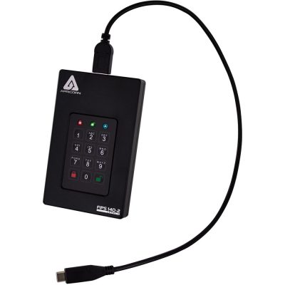 Apricorn Aegis Fortress L3 - solid state drive - 8 TB - USB 3.1 AFL3-S8TB
