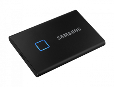 MU-PC2T0K Samsung Portable SSD T7 Touch MU-PC2T0K - solid state drive - 2 TB - USB 3. MU-PC2T0K