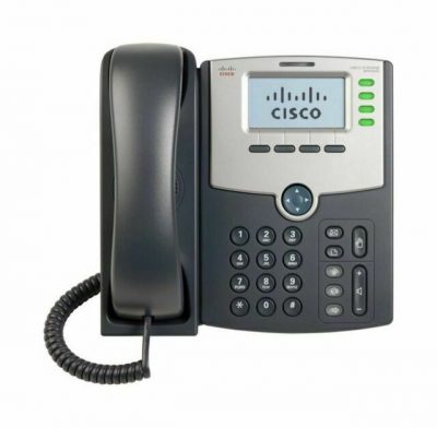 Cisco 4 Line IP Phone With Display, PoE and PC Port SPA504G