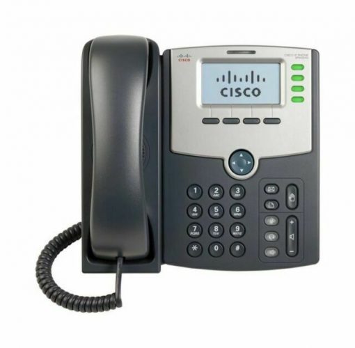 Cisco 4 Line IP Phone With Display, PoE and PC Port SPA504G