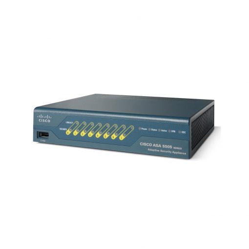 Siege ASA 5505 Appliance w/SW, 10 Users, 8 pts, DES ASA5505-K8