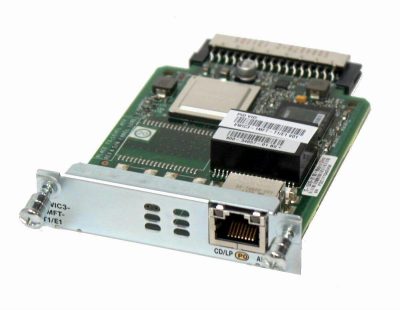 Cisco 1-Port 3rd Gen MultiflexTrunk Voice/WIC T1/E1 VWIC3-1MFT-T1/E1=