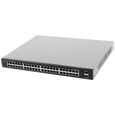 Cisco SF 200-48P 48-Port 10/100 PoE Smart Switch SLM248PT-AU