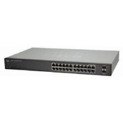 Cisco 26-port Gigabit Smart Switch, PoE, 180W SG200-26FP-AU