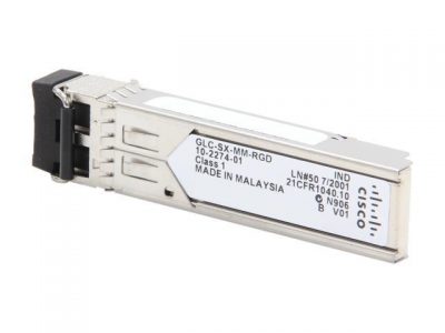 Cisco 1000BASE-SX short wavelength Multi-Mode Rugged SFP GLC-SX-MM-RGD
