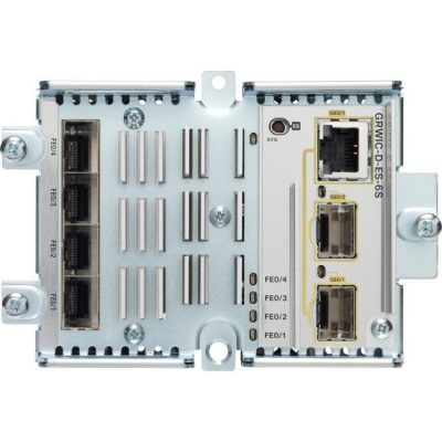 Cisco EtherSwitch 4 100FX SFP ports+2 100/1000 SFP GRWIC-D-ES-6S=