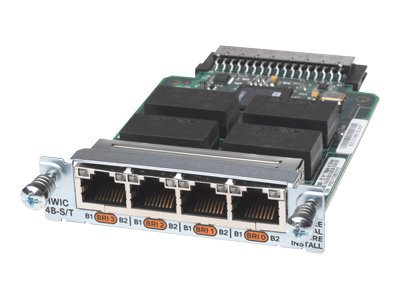 Cisco 4-port ISDN BRI High-Speed WAN Interface Card HWIC-4B-S/T=