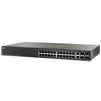 Cisco SG500-28 28port GB Stackable Managed Switch SG500-28-K9-G5