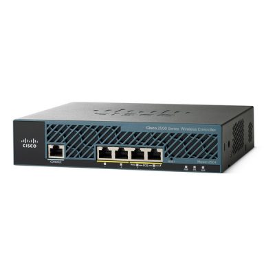 Cisco 2504 Wireless Controller with 5 AP Licenses AIR-CT2504-5-K9