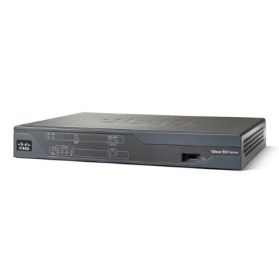 Cisco 881, FE WAN, 4 FXS, 2BRI ,1FXO C881-V-K9