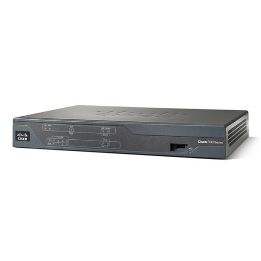 Cisco 881, FE WAN, 4 FXS, 2BRI ,1FXO C881-V-K9