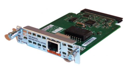 Cisco 1pt ISDN WAN Interface Card WIC-1B-S/T-V3