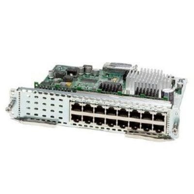Cisco Enhanced EtherSwitch, L2, SM, 15 FE, 1GE, POE SM-ES2-16-P=