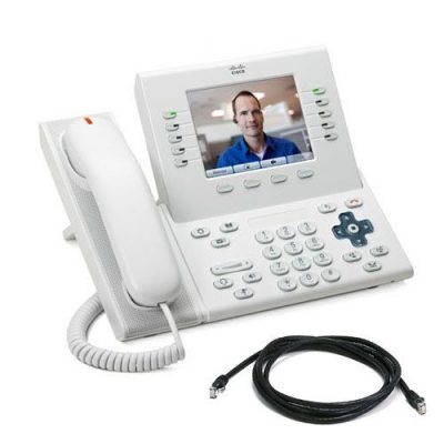 Cisco UC Phone 9951, White, Standard Handset CP-9951-W-K9=