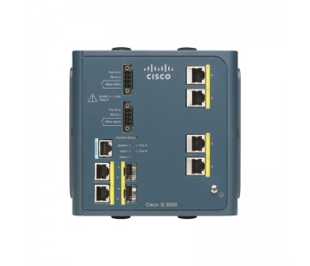 Cisco IE 3000 Switch, 4 10/100 + 2 T/SFP IE-3000-4TC