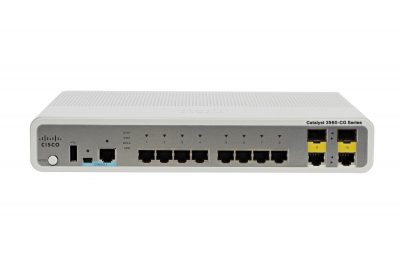 Cisco Catalyst 3560C Switch8GE,2xDualUplink,IP Base WS-C3560CG-8TC-S