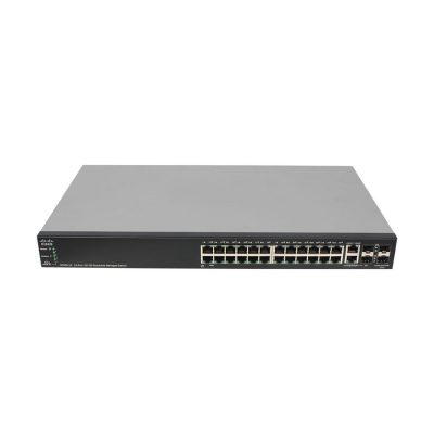 Cisco 24pt10/100StackManagdSwtch withGigabitUplinks SF500-24-K9-AU
