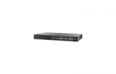 Cisco 24pt10/100POEStackablManagdSwitchw/GigUplinks SF500-24P-K9-AU