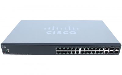 Cisco SG350X-24 24-portGigabitStackableSwitch SG350X-24-K9-UK
