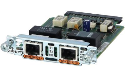 Cisco 2pt Voice Interface Card - BRI (NT and TE) VIC2-2BRI-NT/TE=