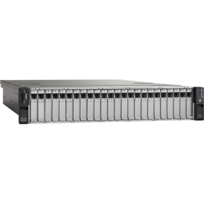Cisco M3 SFF-16DR, 1xE5-2620, 1x8GB, 2x650W, SD, RAILS UCS-SPV-C240-EP