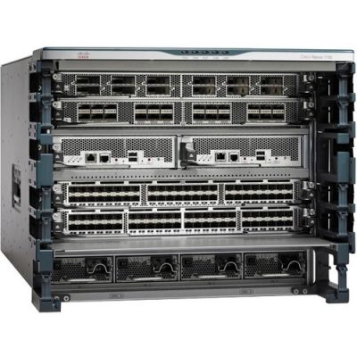 Cisco N7706 Bundle (Chassis, 2xSUP2E, 6xFAB2), No PS N77-C7706-B26S2E-R