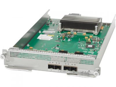Cisco ASA5585X Half Width Net Module 4SFP+ ports ASA5585-NM-4-10GE