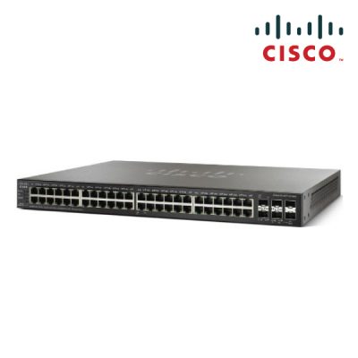 Cisco 48Prt Gig POEw/4Prt10Gig Stackable Managed SW SG500X-48P-K9-AU