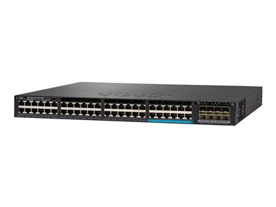 Cisco Catalyst 3650 48 Port m Gig, 2x40G Uplink, LAN Base WS-C3650-12X48UZ-L