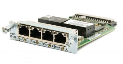 Cisco 4 port clear channel T1/E1 HWIC HWIC-4T1/E1=