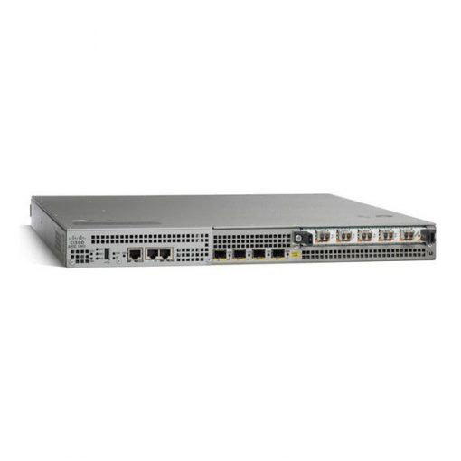 Cisco ASR1001 System, 4 built-in GE, 4X1GE IDC, Dual P/S ASR1001-4X1GE