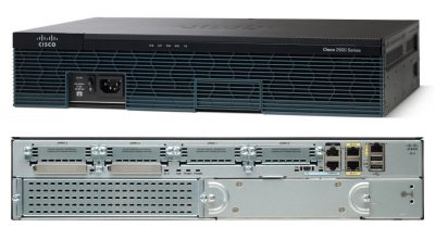 Cisco 2911 w/3GE4 EHWIC2DSP1SM,256MB CF,512MBDRAM+DC CISCO2911-DC/K9
