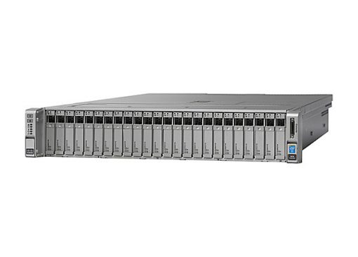 Cisco UCS C240M4 SX w/2 E52650v4, 2x32GB MRID 2x1200W 32G SDS UCS-SPR-C240M4-BA2