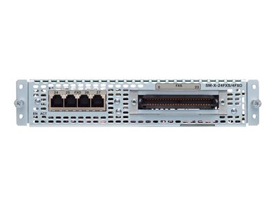 Cisco Fixed Port High Density Analog Vice Service Module for ISR4K SM-X-24FXS/4FXO=