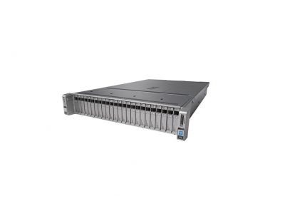 Cisco C240 SX w/2xE52680v4, 2x32GB MRAID 2x1200W, 32GSD, RAILS UCS-SPR-C240M4-BC2