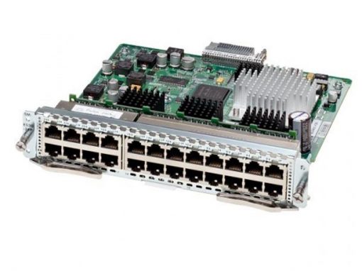 Cisco Enhanced Ether Switch, L2/L3, SM, 23 FE,1 GE, POE SM-ES3-24-P