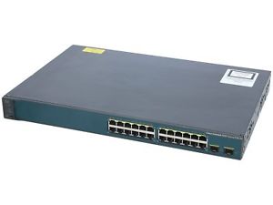 Cisco Cat3560V2 24 10/100 PoE +2 SFP + IPB Std Image WS-C3560V2-24PS-S