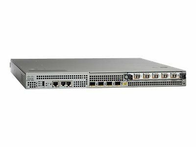Cisco ASR1001 System, 4 built-in GE,OC3 IDC, Dual P/S ASR1001-2XOC3POS