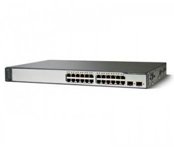 Cisco Cat3750V2 24 10/100 + 2 SFP Standard Image WS-C3750V2-24TS-S