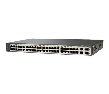 Cisco Catalyst 3750V2 48 10/100 PoE + 4 SFP Enhanced Image WS-C3750V2-48PS-E