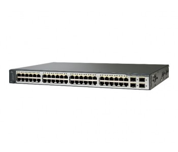 WS-C3750V2-48PS-S Cisco Catalyst 3750V2 48 10/100 PoE +4 SFP Standard Image WS-C3750V2-48PS-S