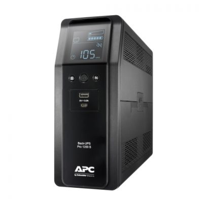 APC Back UPS Pro BR 1200VA, Sinewave,8 Outlets, AVR, LCD interface BR1200SI