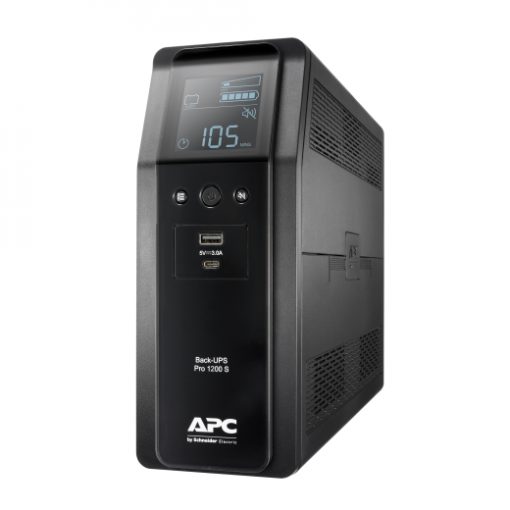 APC Back UPS Pro BR 1200VA, Sinewave,8 Outlets, AVR, LCD interface BR1200SI