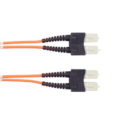 Black Box EFN110 Series OM1 62.5/125 Multimode Fiber Optic Patch Cable - OFNR PVC EFN110-030M-SCSC