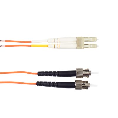 Black Box EFN110 Series OM1 62.5/125 Multimode Fiber Optic Patch Cable - OFNR PVC EFN110-030M-STLC